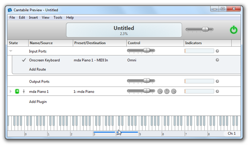 VMPK. Virtual MIDI Piano Keyboard