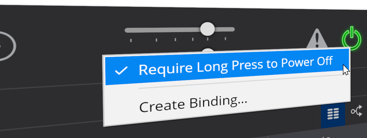 Long Press Power Off