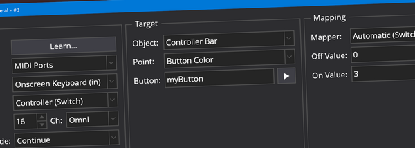 Controller Bar Bindings