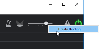 Create Binding