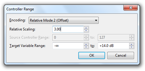 Controller Range Settings
