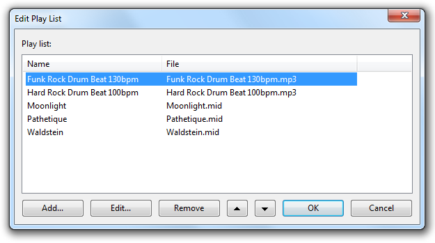 Media Player Playlist