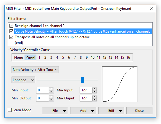 MIDI Filters