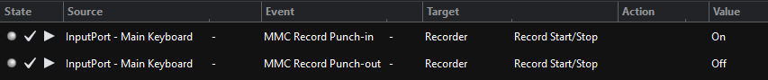 Recorder Bindings