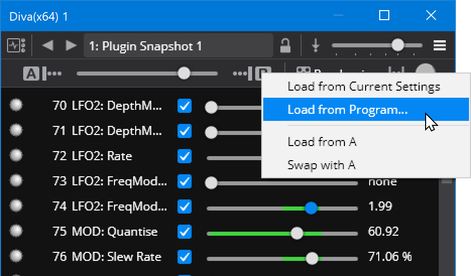 Loading Morph Parameters from Another Program