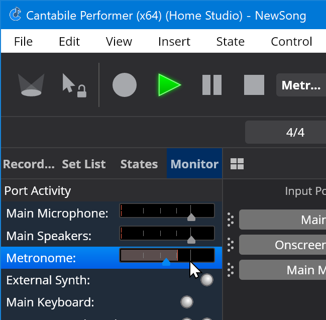 Metronome Transport