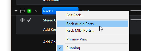 Rack Ports